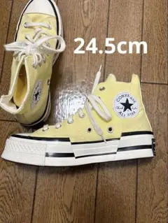 CONVERSE イエロー ハイカットスニーカー　チャクテイラー