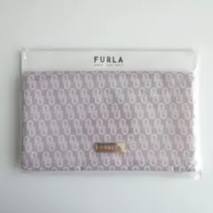 FURLA ロゴパターン マスクケース 2個（グレー、ピンク）のサムネイル