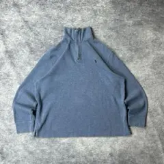 ラルフローレン/ハーフジップ/ニット/セーター/トップス/古着/A174