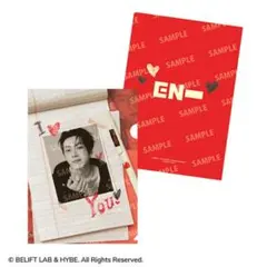 ENHYPEN フラットガシャポン クリアファイル ジェイ