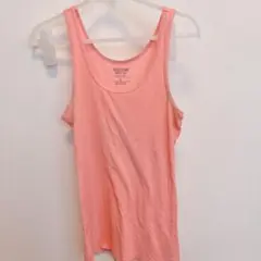 MOSSIMO サーモンピンク オレンジ タンクトップ 【L】海外古着