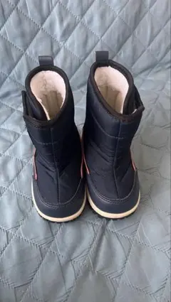 冬用ネイビーブーツ 裏地付き13㎝