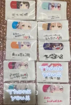 にじさんじ　絆創膏　＊ご希望の方2人コメント下さい　即購入不可