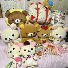 リラックマ コリラックマ ぬいぐるみ 雑貨セット レトロ景品等まとめ売り