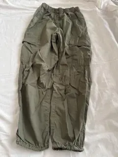 160 パラシュートカーゴパンツ　ユニクロ　キッズ