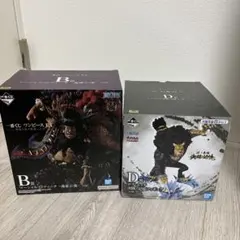 ワンピース 一番くじ　フィギュアまとめ売り 岩倉作品・悪魔を宿す者達・魂豪示像のサムネイル