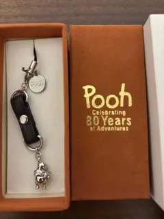 ☆ディズニー　クラシックプー　ストラップ　80周年☆