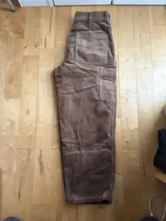 UNIQLO U コーデュロイワークパンツ ブラウン　M