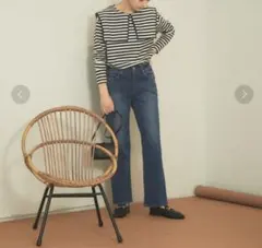 ボーダーセーラーカラープルオーバー　Rouge vif Anna