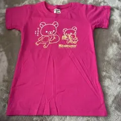 Rilakkuma リラックマ 半袖Tシャツ ピンク S