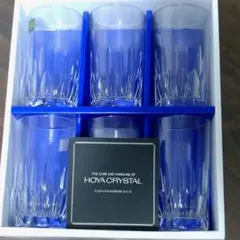 HOYACRYSTAL　ホヤクリスタル タンブラー　グラス　コップ　6個セット