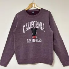 【ブラックフライデー】ディズニー ミッキー スウェット トレーナー 裏起毛