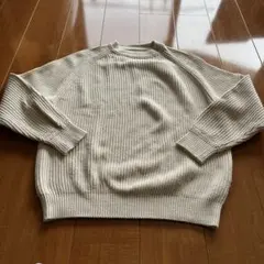 UNITED TOKYO クルーネックセーター サイズ3 クリーム