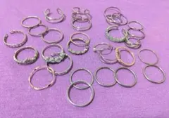 指輪　セット ピンクゴールド シルバー リング　まとめ売り