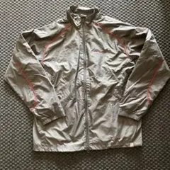 Nike CLIMA-FIT ナイロンジャケット XL グレー/レッド