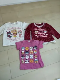 アンパンマン　長袖半袖　3点セット