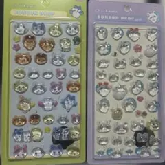 ちいかわ ボンボンドロップシール モモンガ 仲間 栗まんじゅう セット