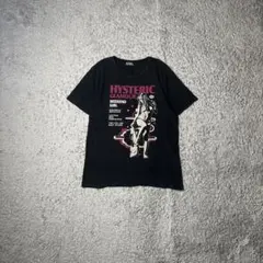 ヒステリックグラマー　tシャツ ヒスガール　Y2K ブラック　ユニセックス　古着