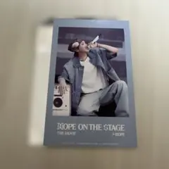 J-HOPE ポップコーン トレカ 映画 HOPE ON THE STAGE