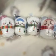 エニマイくじマスコット4体セットちいかわ、ハチワレ、モモンガ古本屋