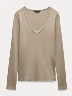 ZARA Mサイズ　カットソー