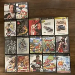 プレイステーション2 ゲームソフト 【まとめ売り17本】