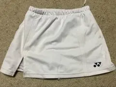 YONEX ホワイト スカート S