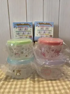 BTS 一番くじ　BT21・タイニータン　ストックコンテナ　4点セット