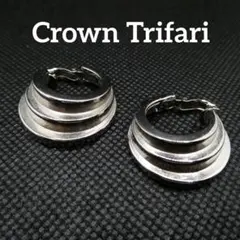 希少 Crown Trifari 上質ヴィンテージイヤリングのサムネイル