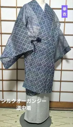 オーガンジー コート地 先染刺繍 薄物コート 正絹 反物 TN172 - メルカリ