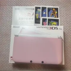 Nintendo 3DS LL 本体 ピンク×ホワイト ジャンク品