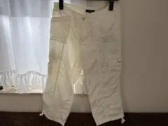 BURBERRY ホワイト カーゴパンツ サイズ40