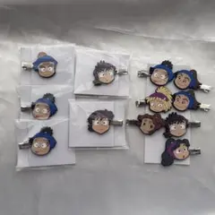 忍たま乱太郎 前髪クリップ 綾部喜八郎 平滝夜叉丸 土井半助 まとめ売り