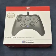 Switch2/PC用 ホリパッドTURBO ブラック HORI