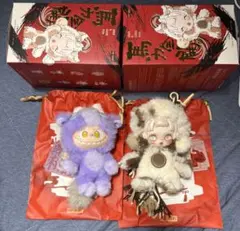 N*い様 POPMART have a good run 馬力全開　ラブブ　スカ