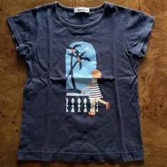 familiar ネイビー Tシャツ 130cm