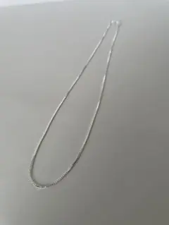 ベネチアンチェーン ネックレス シルバー925 1mm 45cm 細身　ミニマル