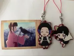 鬼滅の刃 胡蝶しのぶ 栗花落カナヲ ラバーストラップ