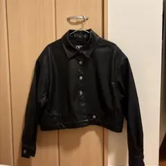ZARA fake leather jacket /ザラ　レザー　ジャケット