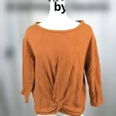 ビームス　 ブラウスシャツ　オレンジノット長袖＜Ｆ＞　BEAMS 261のサムネイル