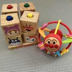 アンパンマン ラトルとブロックセット