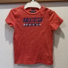 TOMMY HILFIGER オレンジ色褪せ Tシャツ 92cm