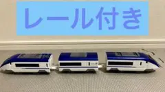 プラレール京成スカイライナー車両レールまとめ売りセット坂道　直線　分岐色々　踏切