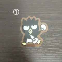 ①サンリオキャラクターズ ミニステッカーシール（バッドばつ丸）♡