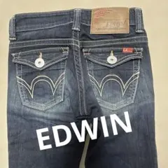 ❣️EDWIN ストレートデニム ダークブルー❣️