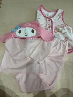 サンリオ　マイメロディ　パジャマ　ルームウェア　スリーパー　100㎝