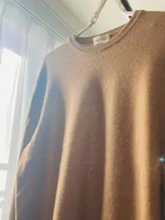 【オールドモンクレール】MONCLERベージュ クルーネックニット・冬春