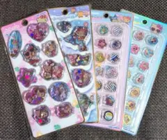 【正規品】日焼けウォーターシール2点サンリオ日焼けおはじきシール2点セット☆