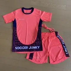 Soccer Junky 上下セット 150cm オレンジのサムネイル