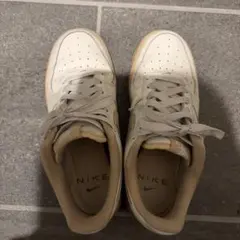 Nike Air Force 1 ホワイト/ベージュ